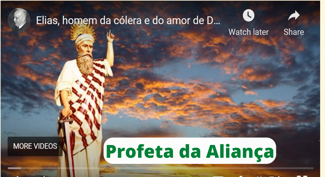 No momento, você está visualizando Profeta Elias, amor e cólera (Áudio e texto)