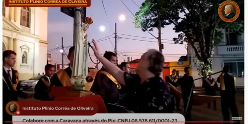 Caravana do IPCO em Itu: Terço público em defesa da Igreja e do Brasil