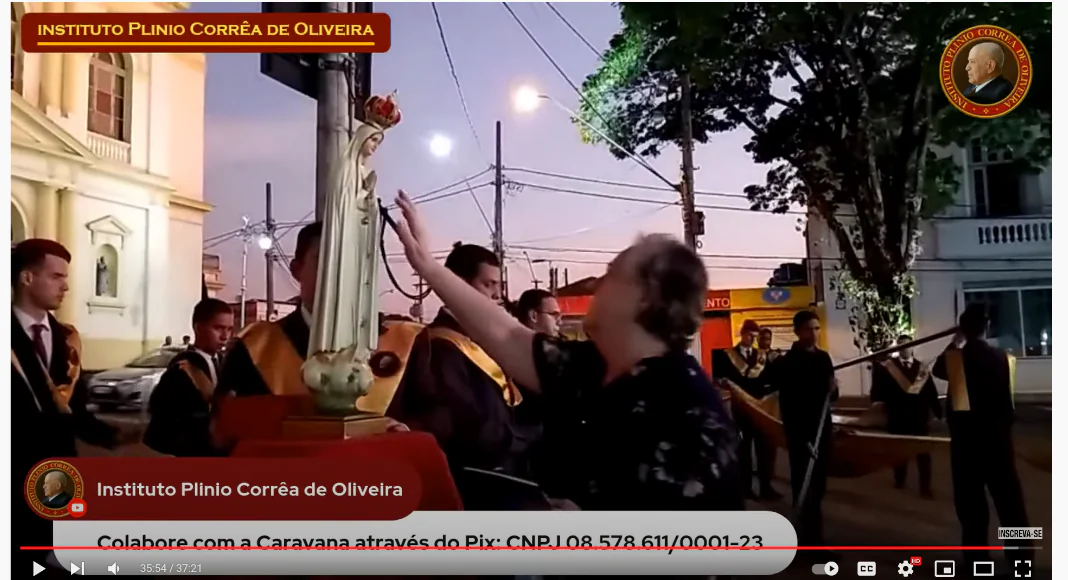 No momento, você está visualizando Caravana do IPCO em Itu: Terço público em defesa da Igreja e do Brasil
