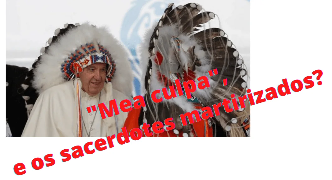 No momento, você está visualizando Sobre o “mea culpa” do Papa Francisco no Canadá