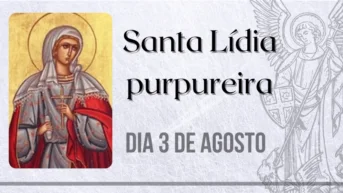 03/08 – Santa Lídia purpureira