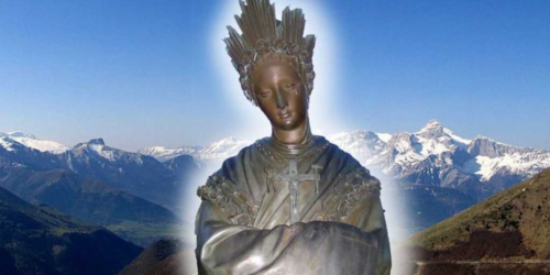 Nossa Senhora de La Salette, descrita por Mélanie Calvat