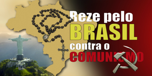 Terço público contra o comunismo: organize em sua cidade