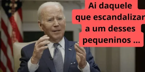 Breves: Biden considera “quase pecaminoso” proteger crianças contra a ideologia trans