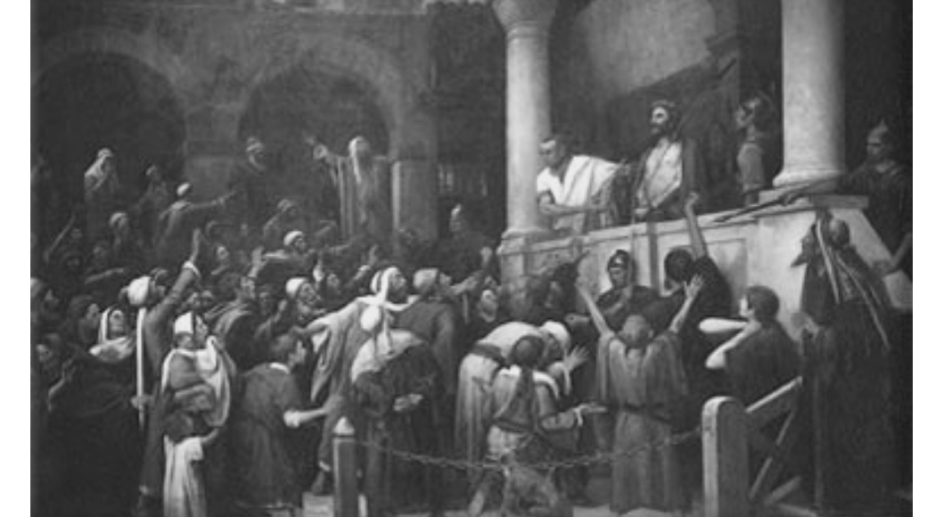 No momento, você está visualizando I Estação – Jesus é condenado à morte