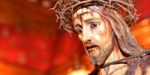 CRISTO FLAGELADO COM ÓDIO