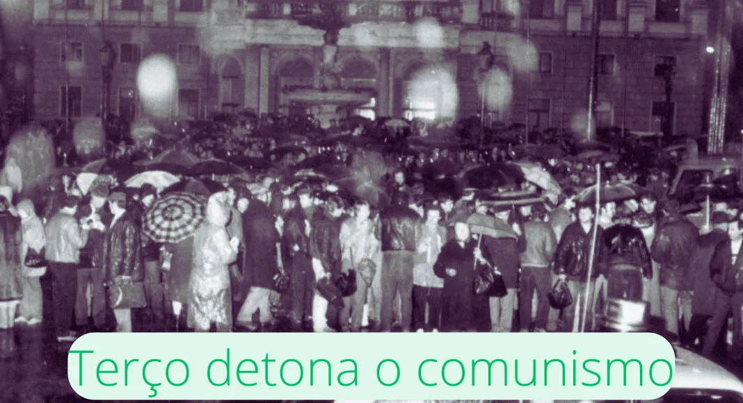No momento, você está visualizando Há 35 anos: Terço Público inicia a queda do comunismo na Tchecosláquia
