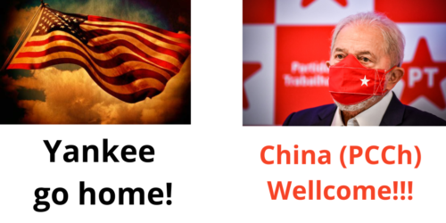 América (go home), China (PCCh) wellcome