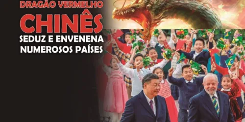Dragão vermelho chinês seduz e envenena numerosos países