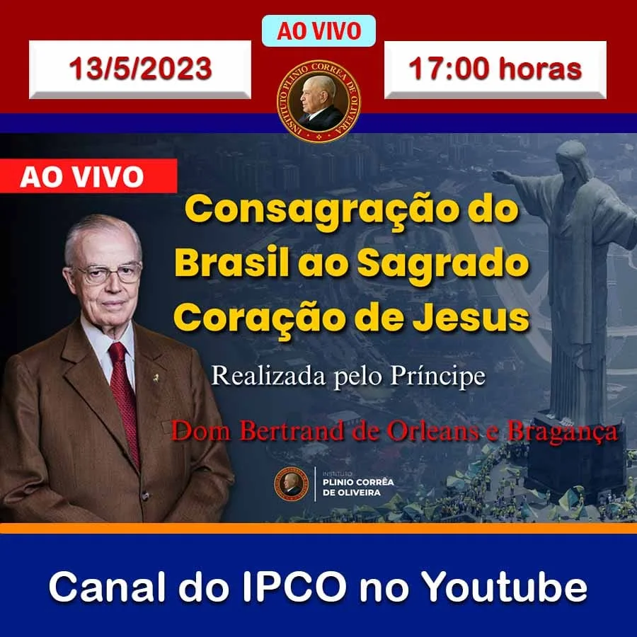 No momento, você está visualizando Consagração do Brasil ao Sagrado Coração, lance da guerra espiritual