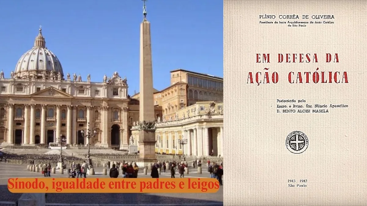 No momento, você está visualizando Sínodo dos Bispos, igualdade na Igreja e o livro Em Defesa da Ação Católica