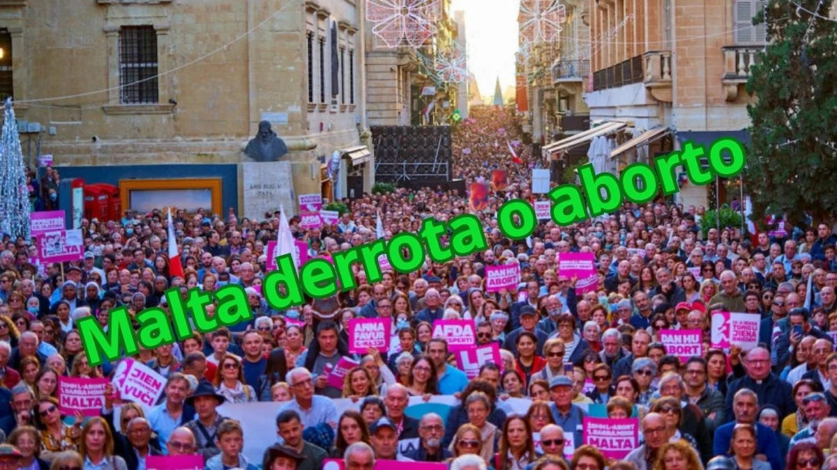 No momento, você está visualizando Malta vence novo inimigo: o aborto