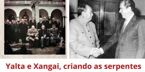Quem criou a serpente do comunismo russo-chinês?
