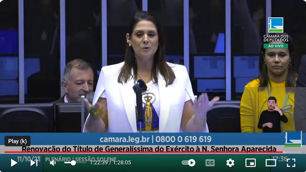 No momento, você está visualizando Nossa Senhora Aparecida, Generalíssima do Exército