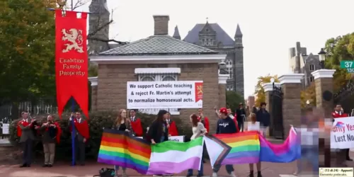 TFP Student Action reza o rosário na Georgetown University