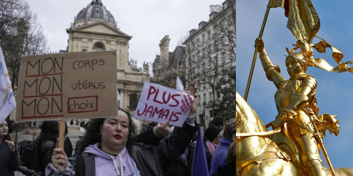 No momento, você está visualizando Aborto na Constituição francesa, apostasia da Filha Primogênita