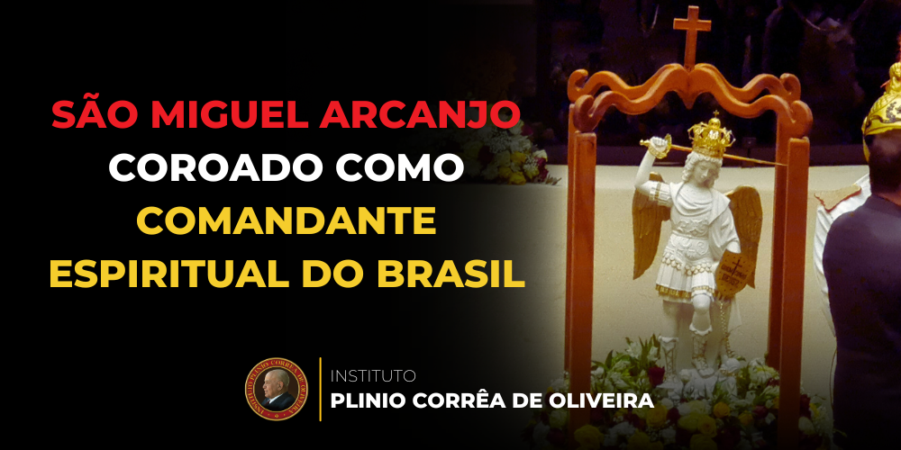 No momento, você está visualizando Congresso Nacional recebe imagem peregrina de São Miguel Arcanjo e consagra Brasil à sua proteção