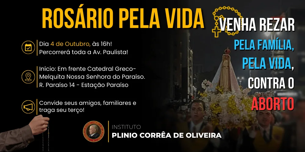 No momento, você está visualizando Convite Rosário pela Vida – 4 de Outubro – Um chamado contra o aborto