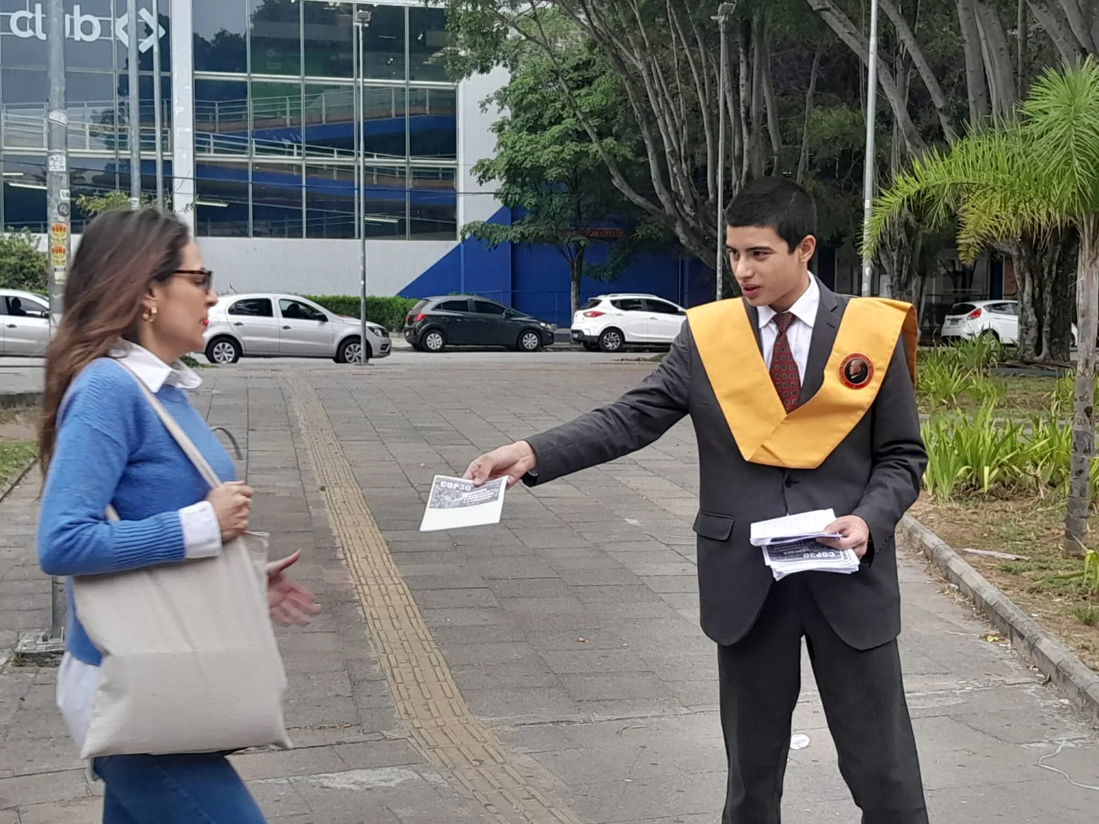 No momento, você está visualizando Um manifesto que ecoa: a recepção ao folheto sobre a COP-30 e a soberania do Brasil