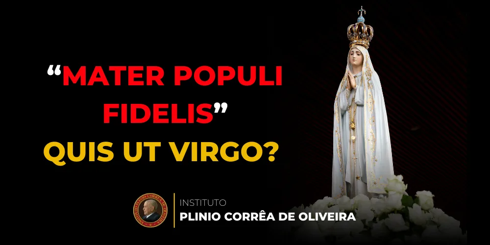 No momento, você está visualizando Quis ut Virgo? – Quem como a Virgem?