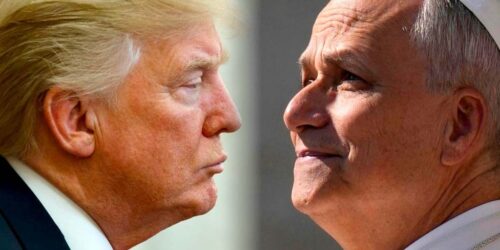 O Papa e Trump: um contraste explosivo