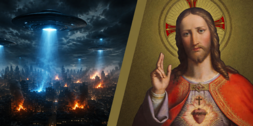 OVNIs ou Sagrado Coração? Duas respostas para a crise atual