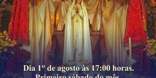 Convite: Terço Público em honra de Nossa Senhora de Fátima – SP