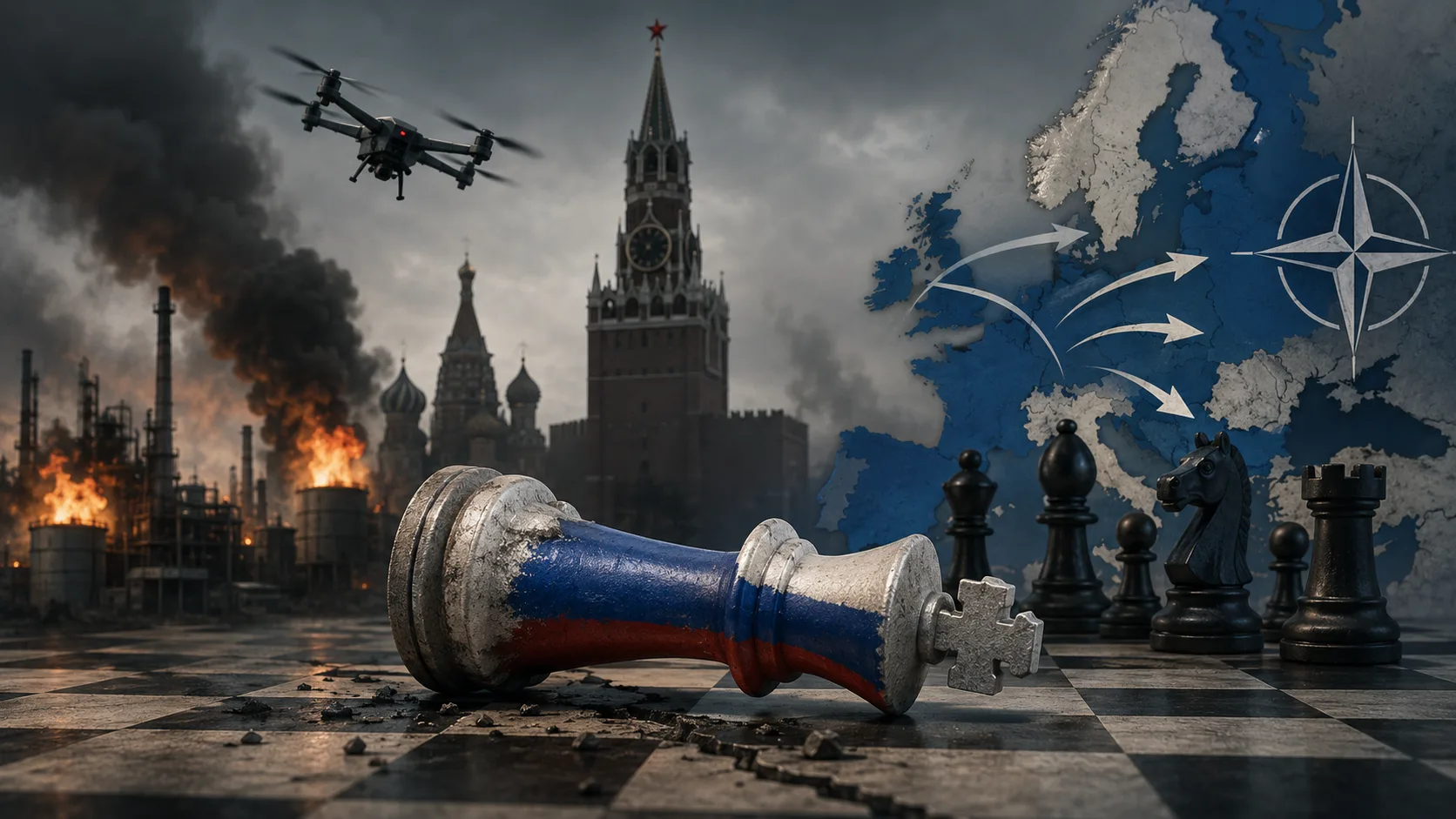 No momento, você está visualizando Xeque-mate em Kiev? Como a tentativa da Rússia de se tornar uma potência multipolar fracassou