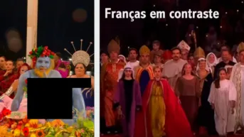 Duas imagens da França diante de sua herança cristã