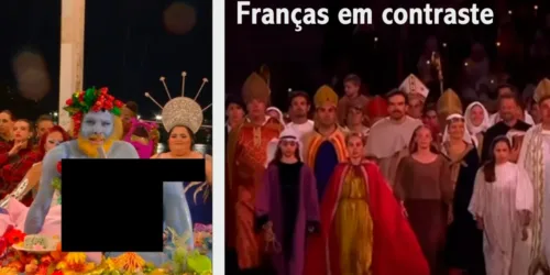 Duas imagens da França diante de sua herança cristã