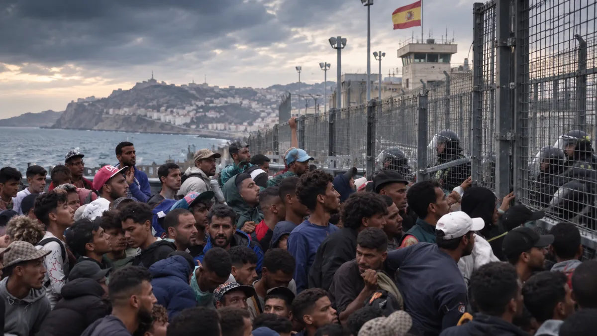 No momento, você está visualizando Ceuta expôs a maior fragilidade da Europa. Quem realmente cruza suas fronteiras?