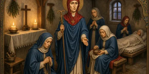 12/10 – Santa Etelburga de Barking, fidelidade e fortaleza na vida religiosa