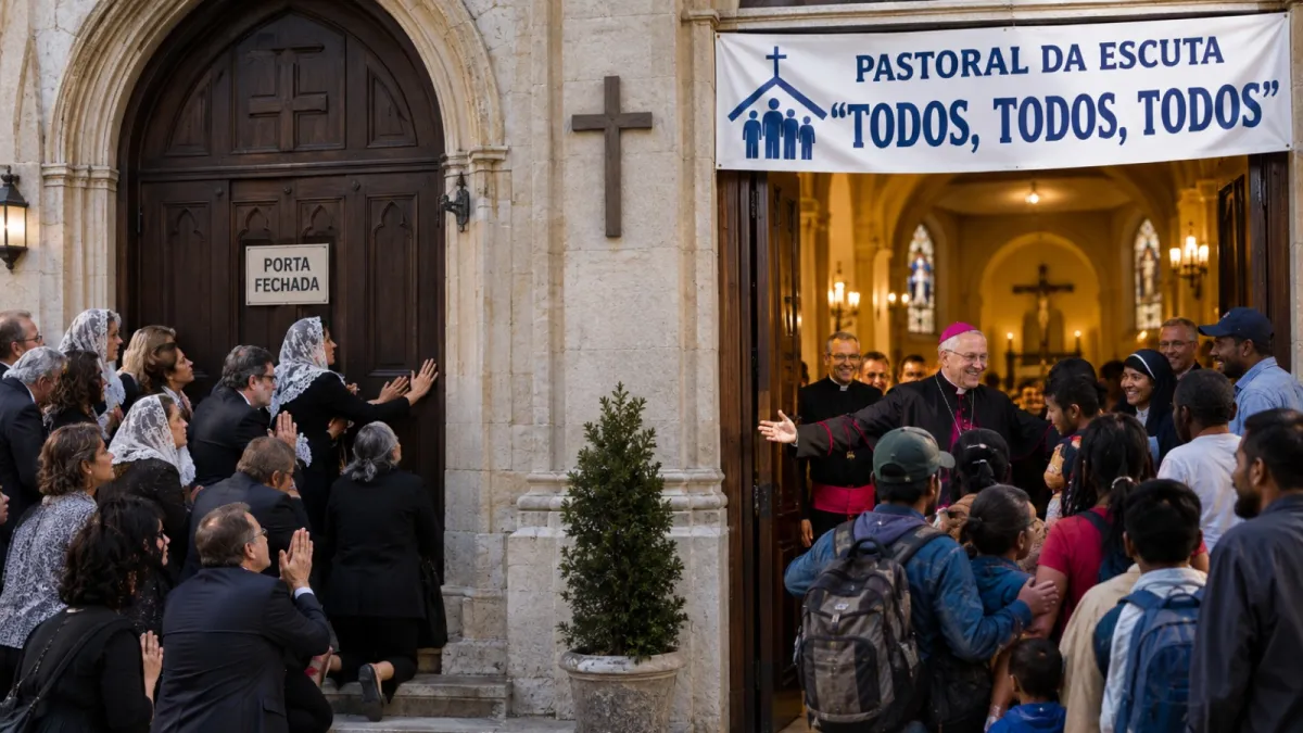 No momento, você está visualizando Quando o assunto é imigração ilegal em massa, uma Igreja que escuta deixa de escutar…