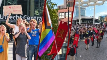 Insultados, cercados e intimidados — campanha de rua em Utrecht